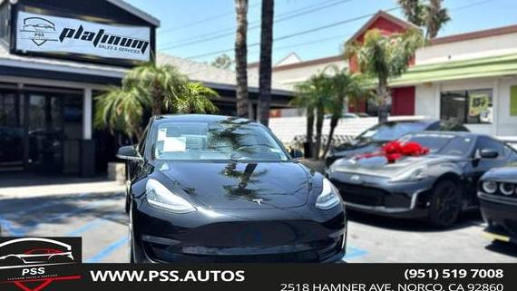 TESLA MODEL 3 2019 5YJ3E1EB6KF393618 image